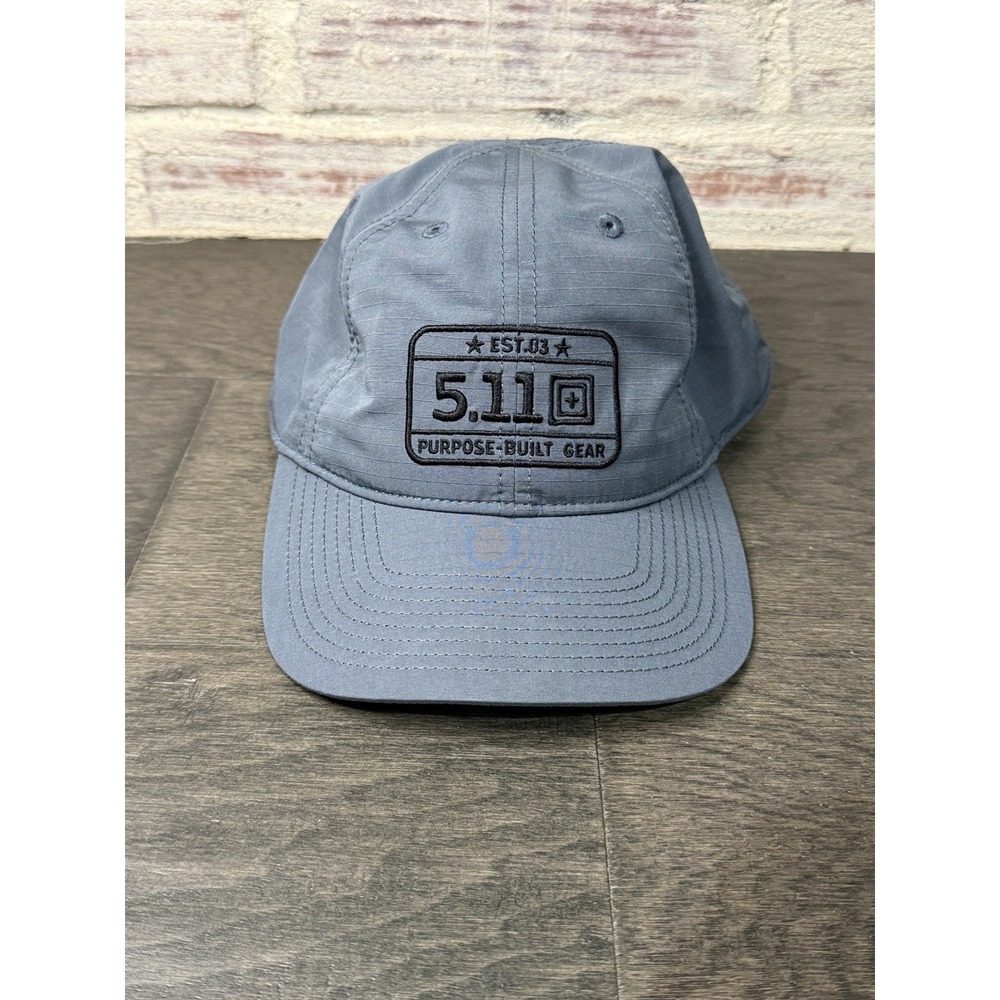 5.11 Tactical Snapback Hat Grey New Purpose Built Gear Turbulence 2025 Promo